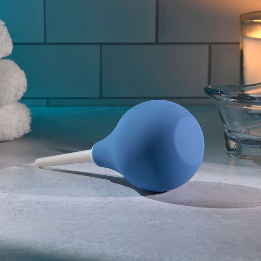 Selopa SQUEAKY CLEAN - Blue Unisex Douche - silkandsin