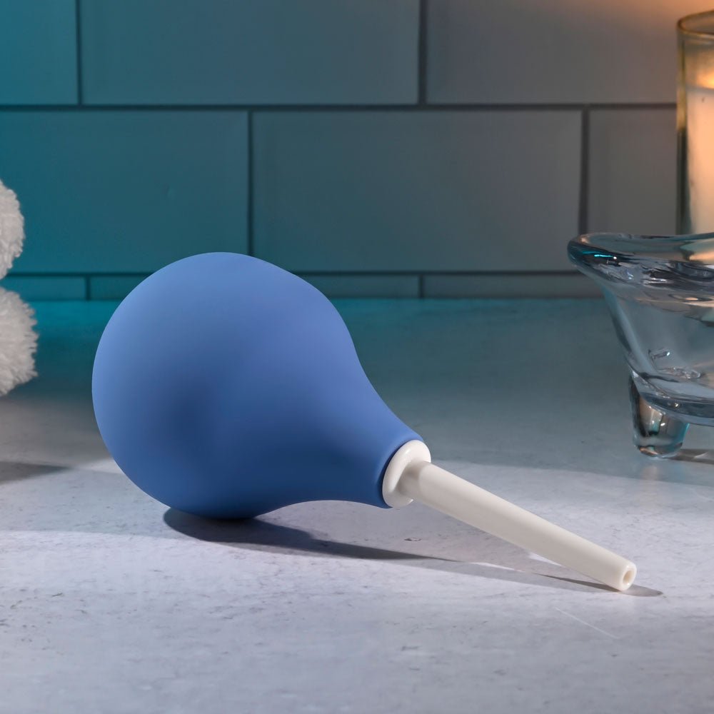 Selopa SQUEAKY CLEAN - Blue Unisex Douche - silkandsin