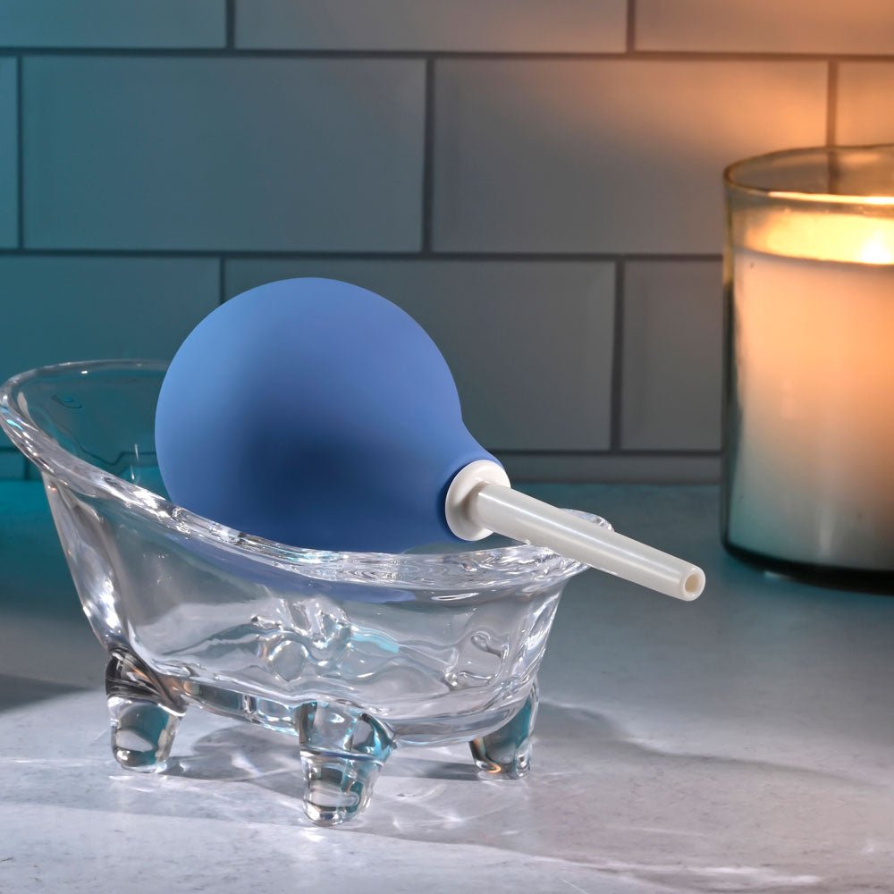 Selopa SQUEAKY CLEAN - Blue Unisex Douche - silkandsin