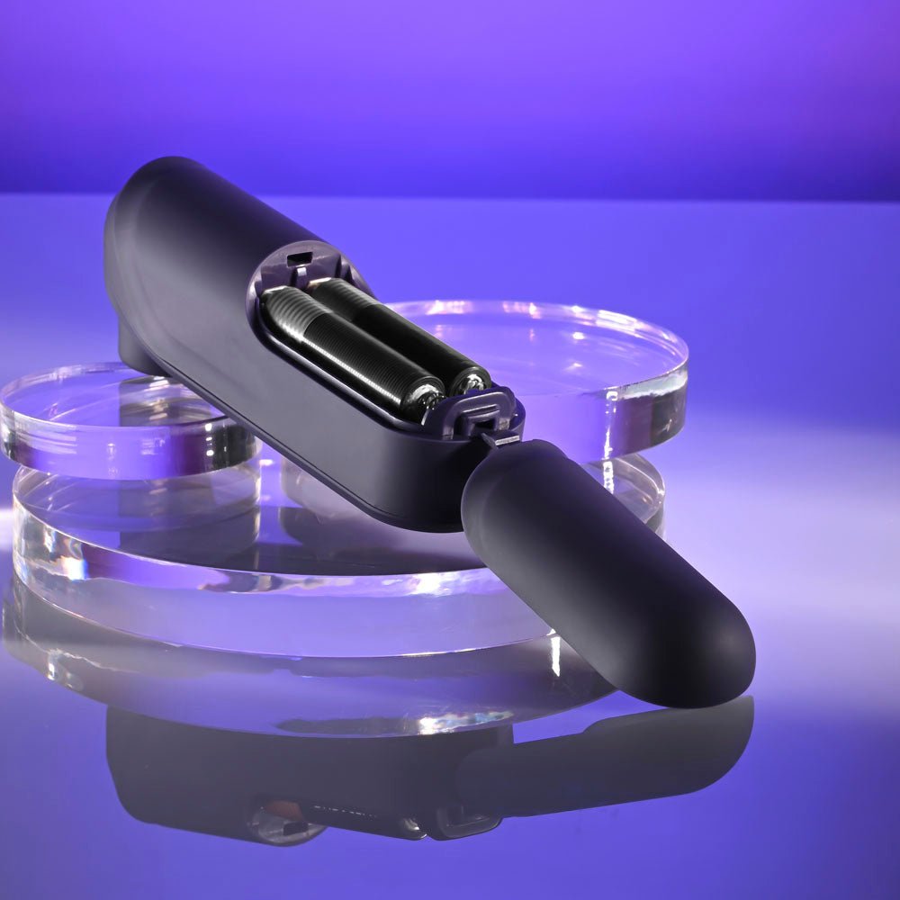 Selopa SURE THING - Black Vibrating & Sucking Stimulator - silkandsin
