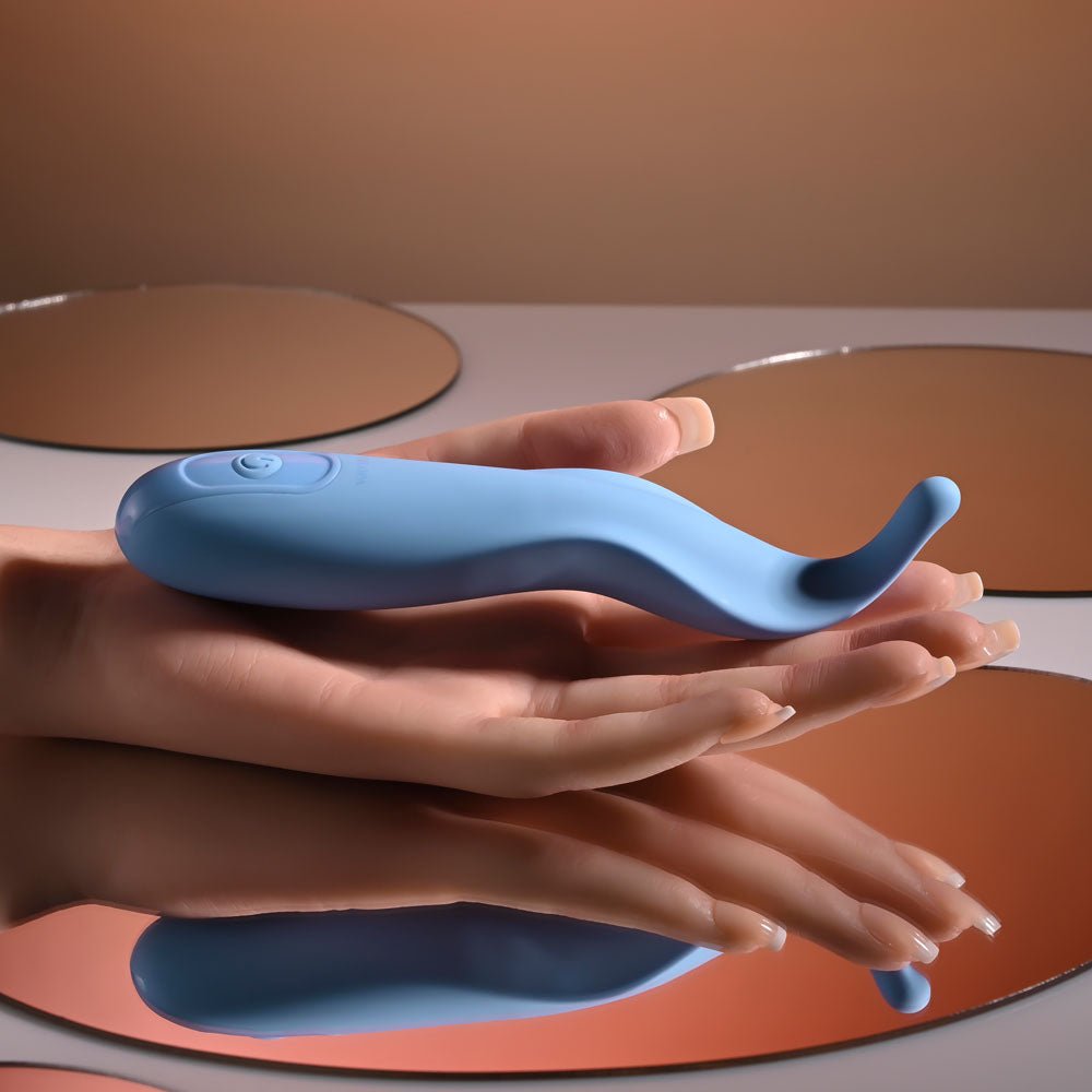 Selopa TENDER TICKLER - Blue 16.2 cm USB Rechargeable Pinpoint Stimulator - silkandsin
