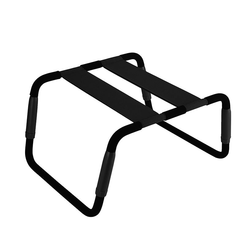 Sex Chair Adjustable Height Black - Silk and Sin