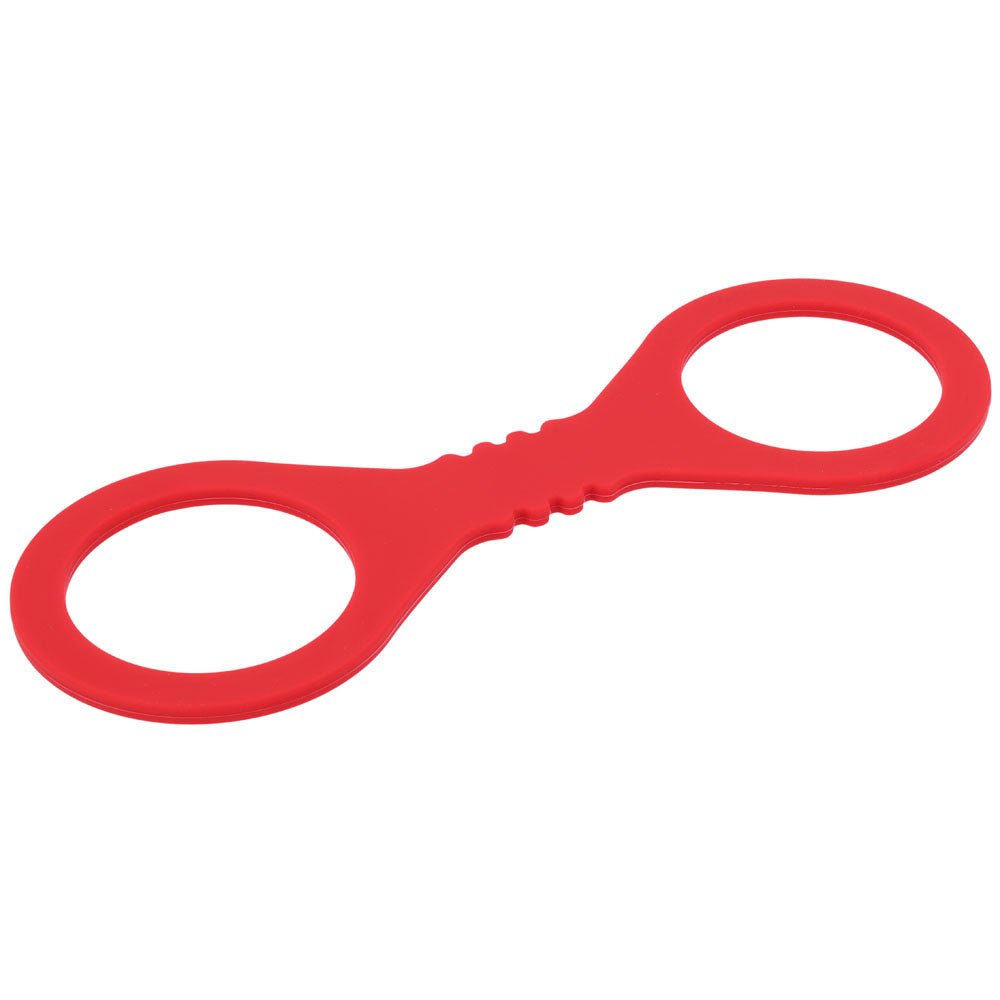 Sex & Mischief Amor Small Silicone Cuffs - Red Small Restraints - silkandsin