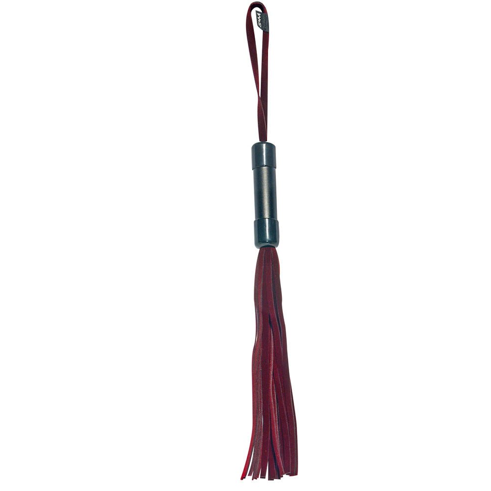Sex & Mischief Enchanted Flogger - Red/Black Flogger Whip - silkandsin