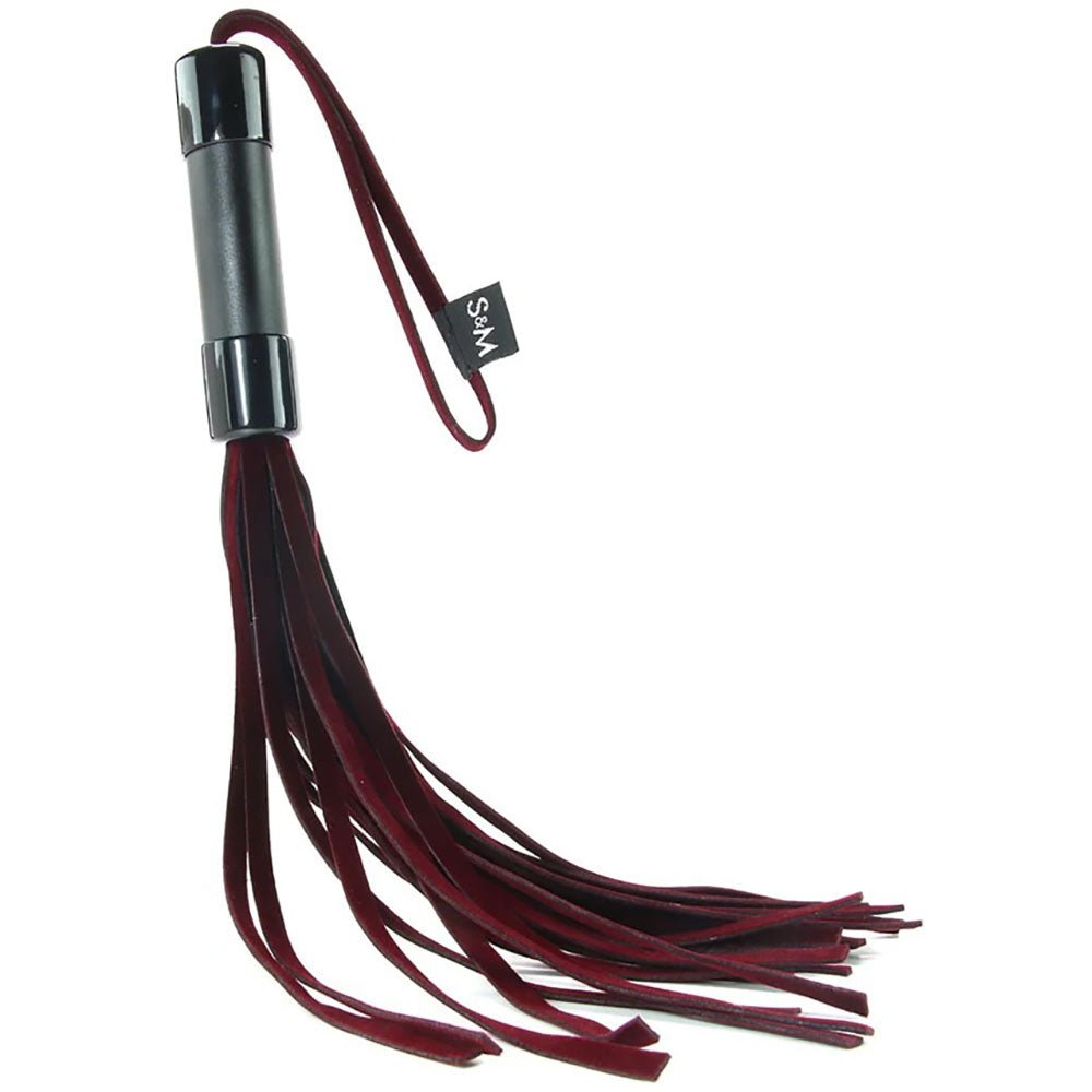 Sex & Mischief Enchanted Flogger - Red/Black Flogger Whip - silkandsin