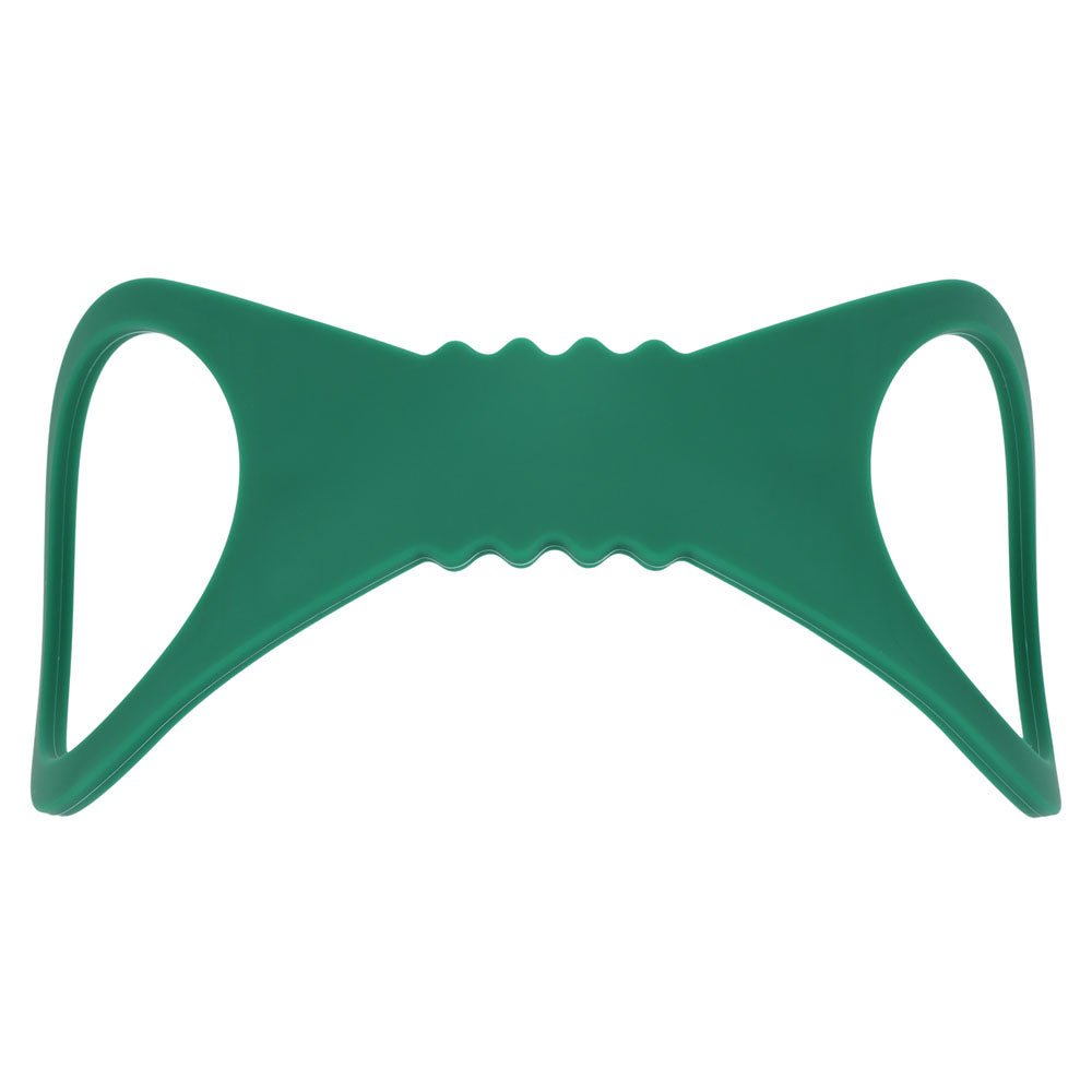 Sex & Mischief Indica Large Silicone Cuffs - Green Large Restraints - silkandsin