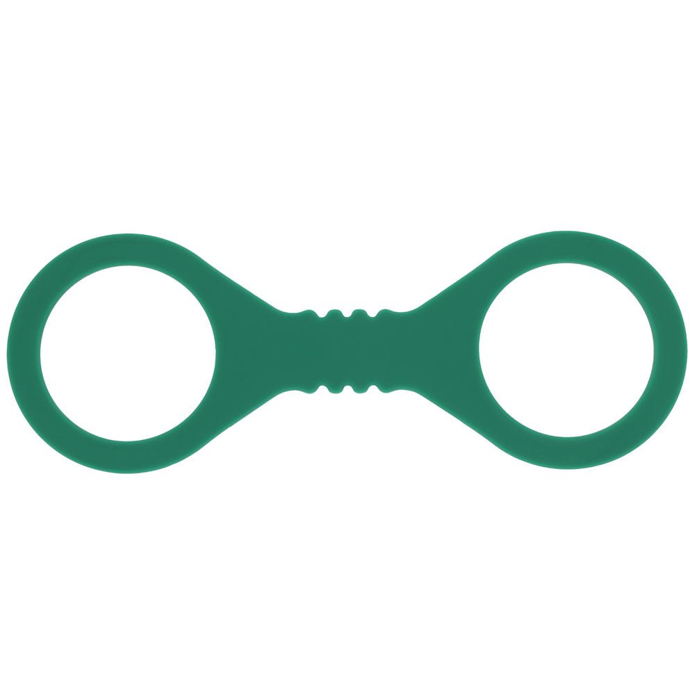 Sex & Mischief Indica Small Silicone Cuffs - Green Small Restraints - silkandsin