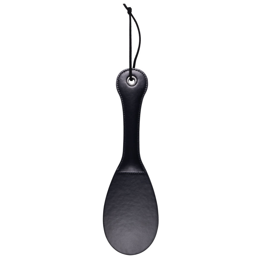 Sex & Mischief Lace Spanker - Black Spanking Paddle - silkandsin