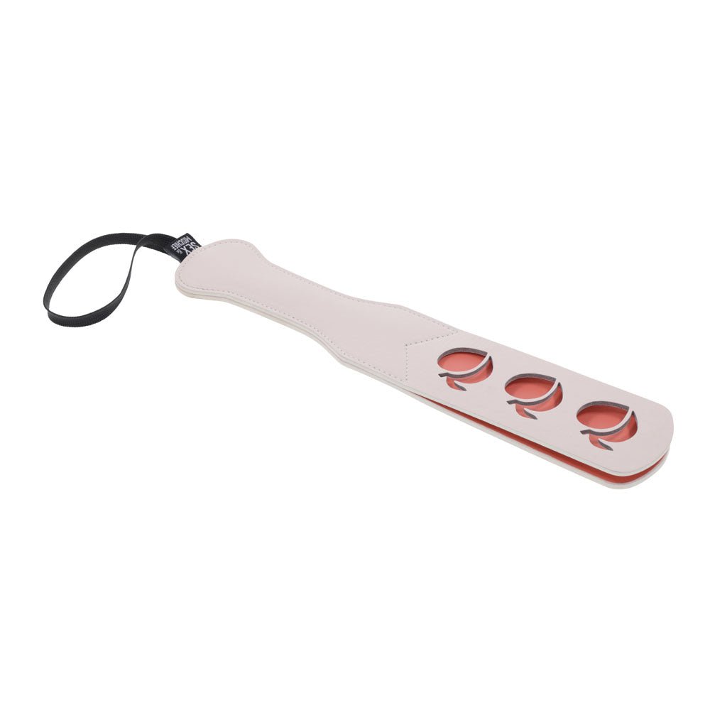 Sex & Mischief Peaches n CreaMe Impression Paddle - Peach Spanking Paddle - silkandsin