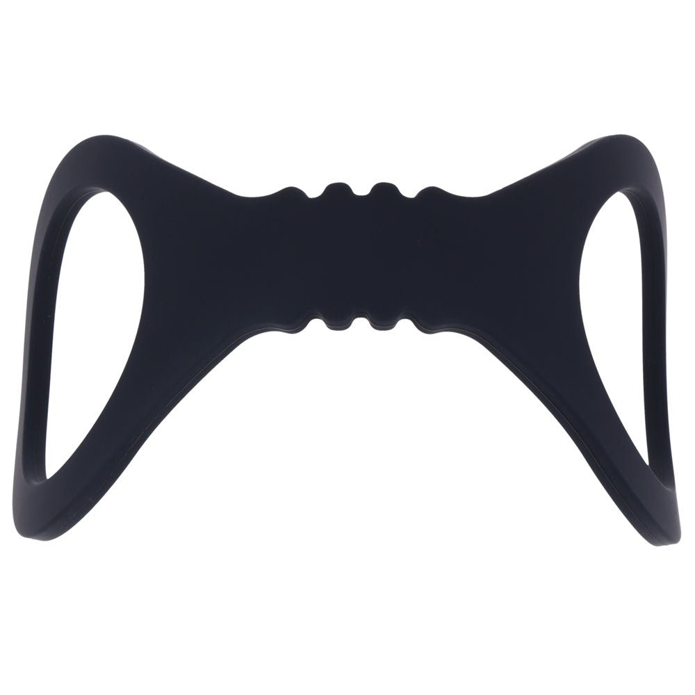 Sex & Mischief Shadow Small Silicone Cuffs - Black Small Restraints - silkandsin