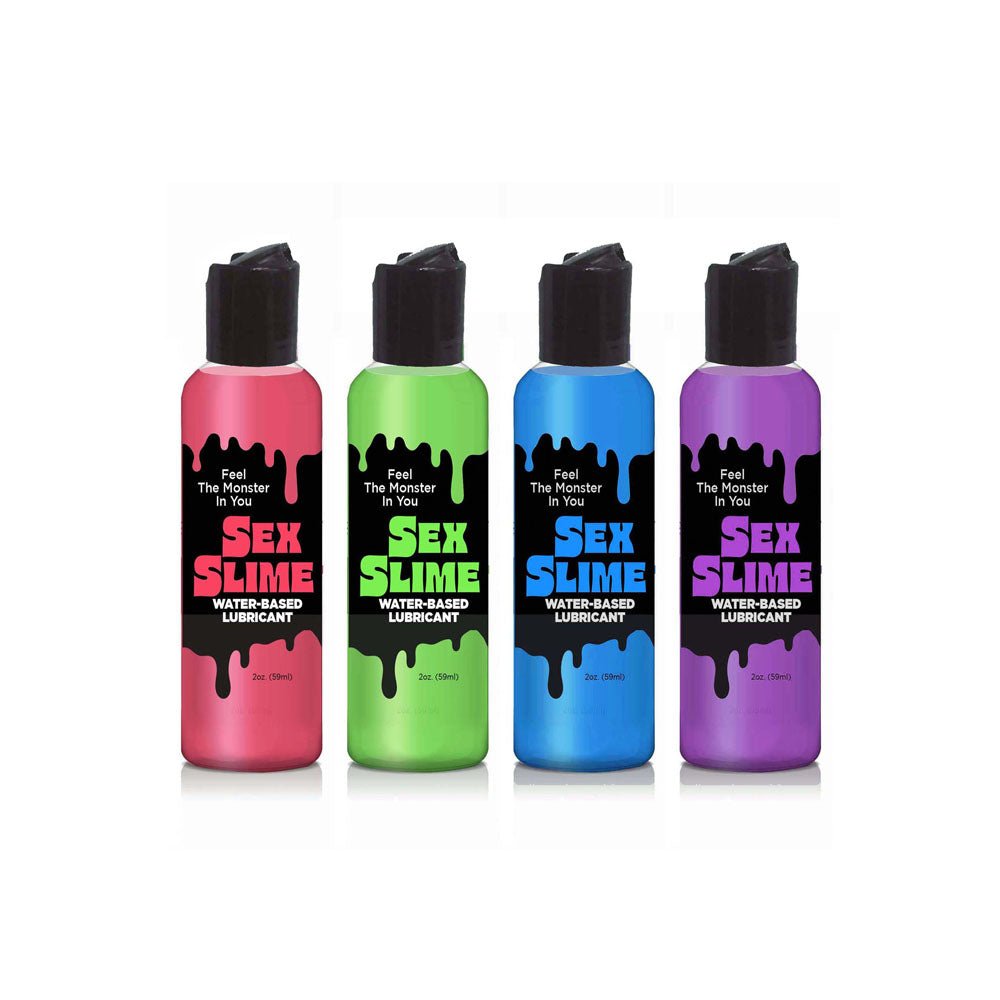 Sex Slime - Purple - Purple Water Based Lubricant - 60 ml Bottle - Silk and Sin