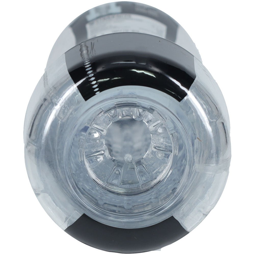 SHOTS Easy Rider - Clear - Clear Vagina Stroker - silkandsin