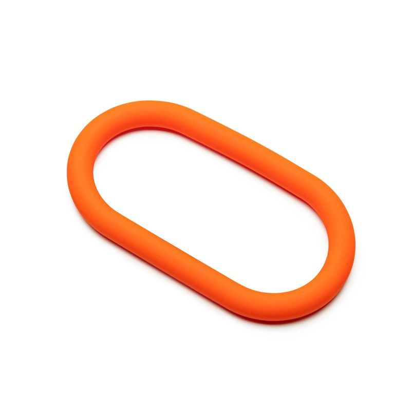 Silicone Hefty Wrap Ring 229mm Orange - Silk and Sin