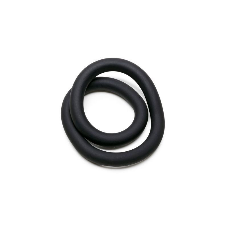 Silicone Hefty Wrap Ring 305mm Black - Silk and Sin