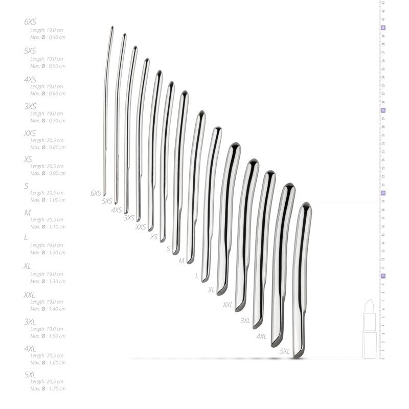 Single Ended Dilator Set 14 Pc - Silk and Sin