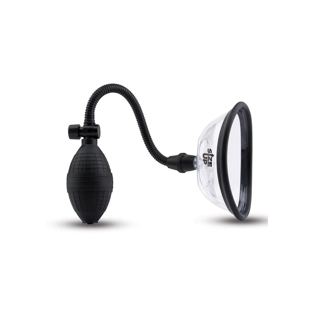 Size Up Classic Pussy Pump with 2 Chambers - Vagina Pump with 2 Interchangeable Chambers - silkandsin