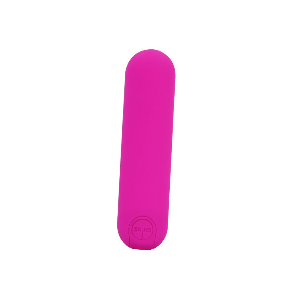 Skins Super Excite Rechargeable Pink Bullet - Pink USB Rechargeable Bullet - silkandsin