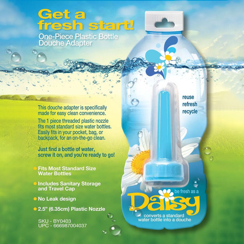 Skwert Daisy Douche - Blue Douche Nozzle for Water Bottles - Silk and Sin
