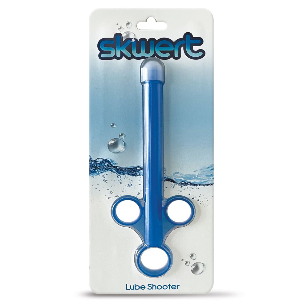 Skwert Lube Shooter - Blue Lube Applicator - 15 ml - Silk and Sin
