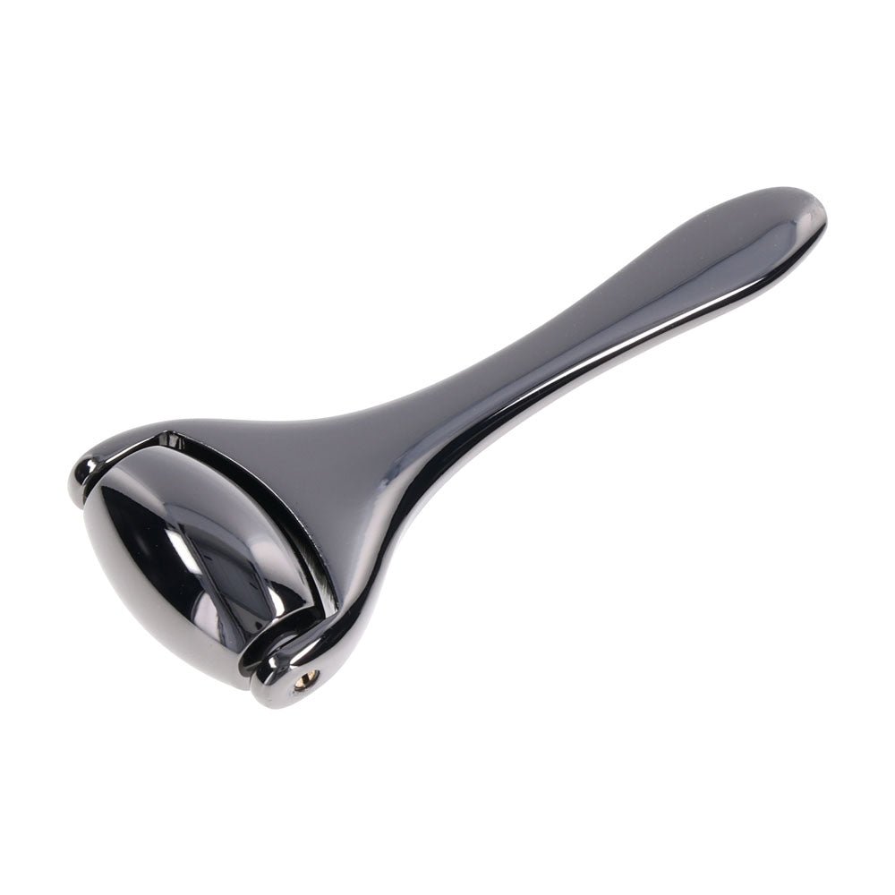 S&M Exs & Ohs Temperature Play Sensory Roller - Gunmetal Roller - silkandsin