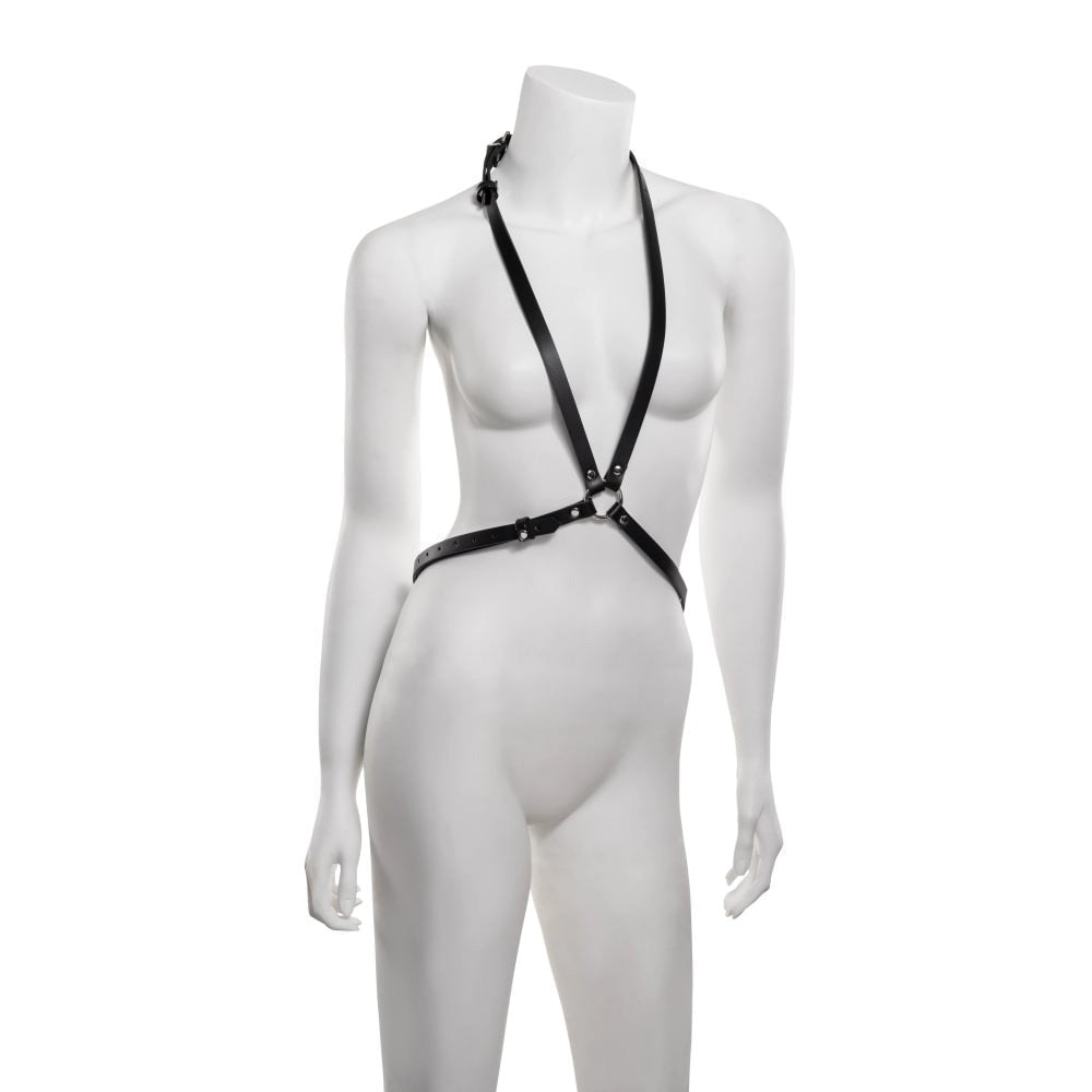S&M Shadow Body Harness - Black Harness - Silk and Sin