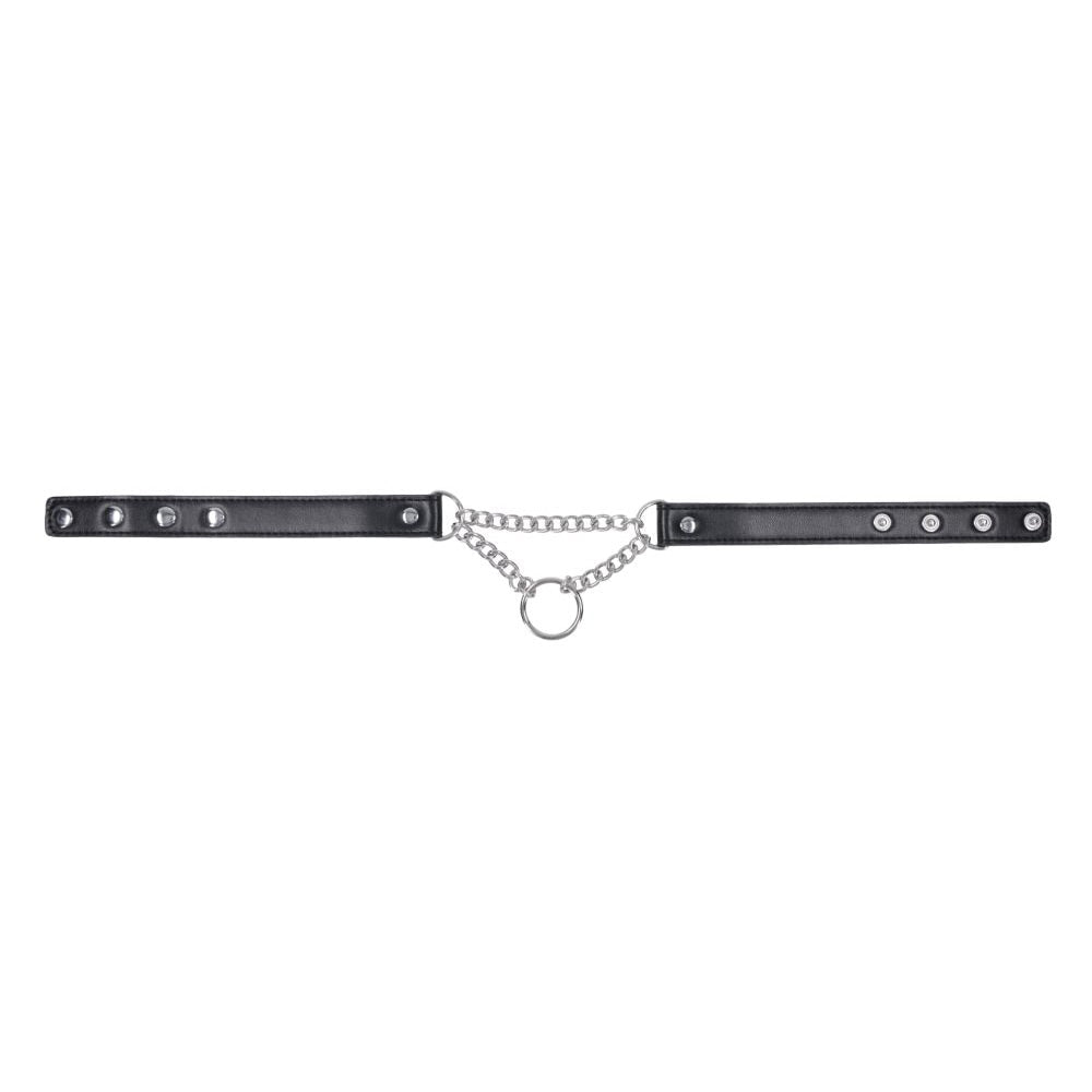 S&M Shadow Day Collar - Black Collar - Silk and Sin