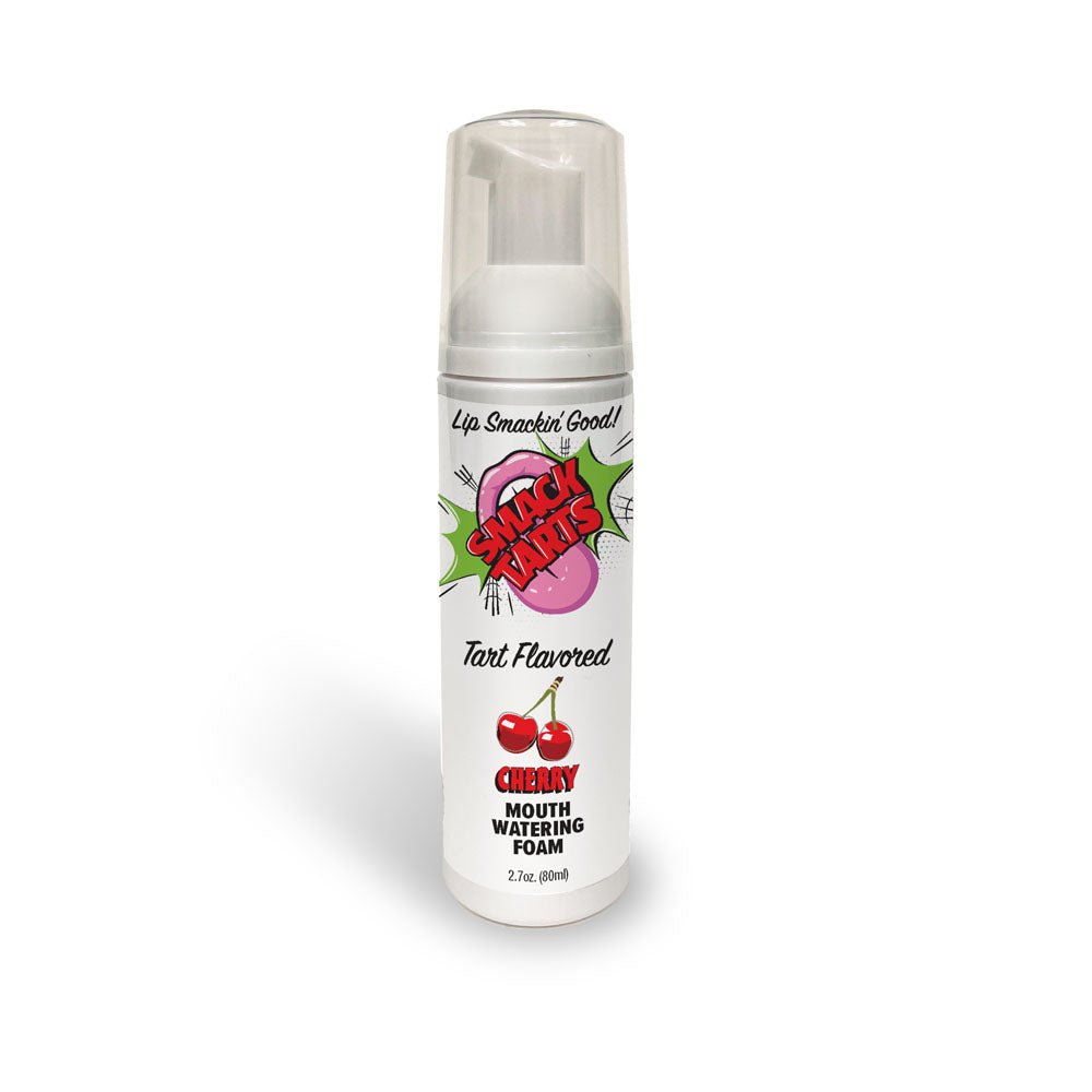 Smack Tarts Mouthwatering Foam - Cherry - Sour Cherry Flavoured - 80 ml Bottle - silkandsin
