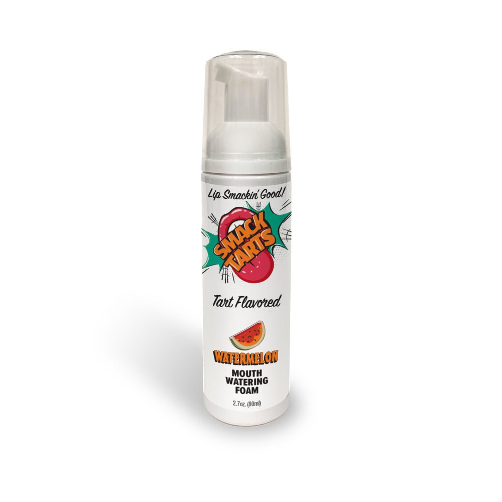 Smack Tarts Mouthwatering Foam - Watermelon - Sour Watermelon Flavoured - 80 ml Bottle - silkandsin