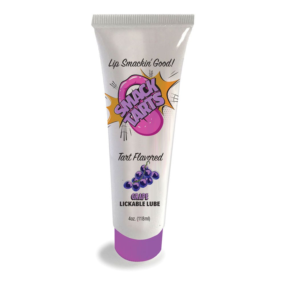 Smack Tarts - Sour Grape - Sour Grape Flavoured Lubricant - 120 ml Tube - Silk and Sin