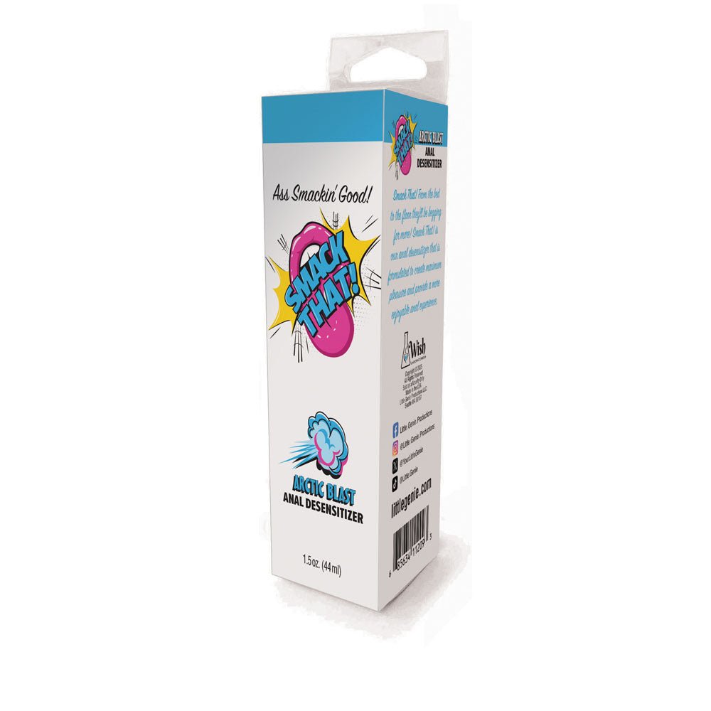 Smack That! Anal Desensitiser - Arctic Blast - Cooling Anal Desensitiser - 44 ml Tube - Silk and Sin