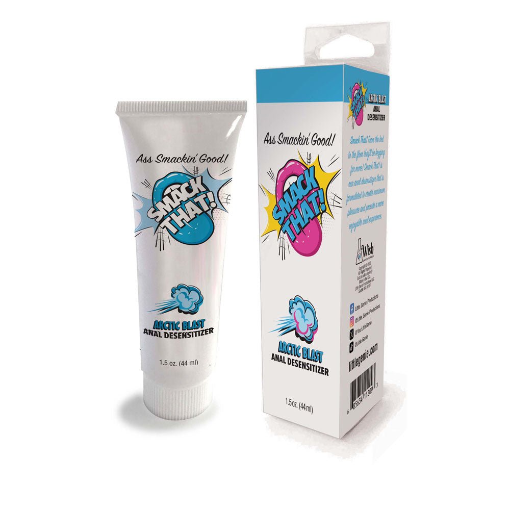 Smack That! Anal Desensitiser - Arctic Blast - Cooling Anal Desensitiser - 44 ml Tube - Silk and Sin