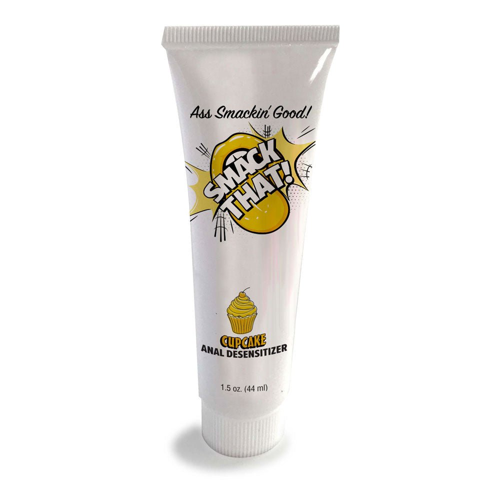 Smack That! Anal Desensitiser - Cupcake - Cupcake Flavoured Anal Desensitiser - 44 ml Tube - silkandsin