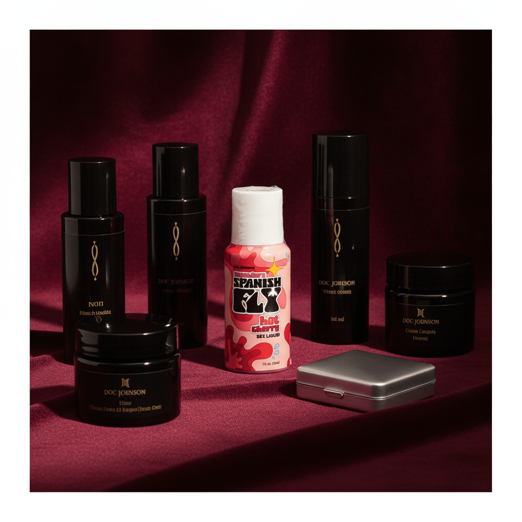 Spanish Fly Sex Liquid - Hot Cherry - Aphrodisiac Enhancer - 29 ml Bottle - Silk and Sin
