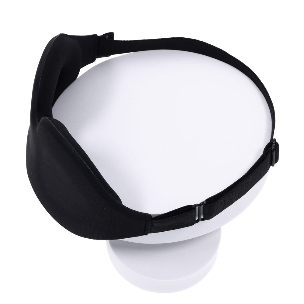 SPORTSHEETS Blackout Blindfold - Black Eye Mask - silkandsin