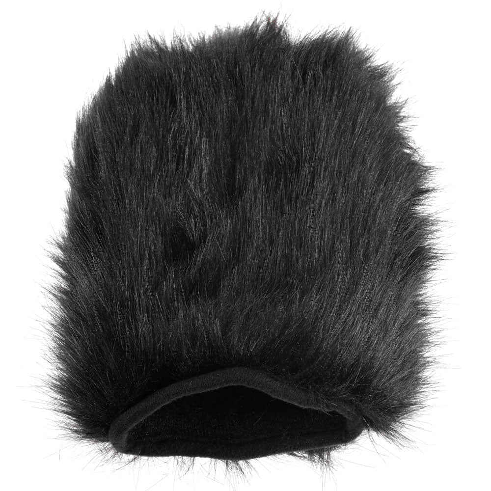 SPORTSHEETS Spiked Sensory Mitt - Black Furry Mitt with Spikes - silkandsin