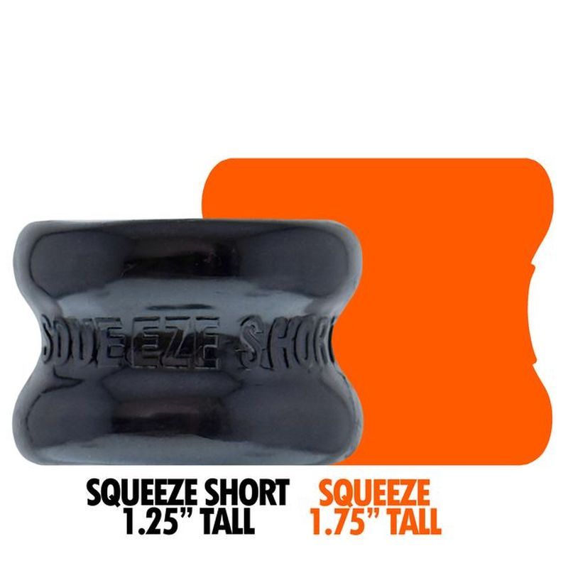 Squeeze Short Ballstretcher Black - Silk and Sin