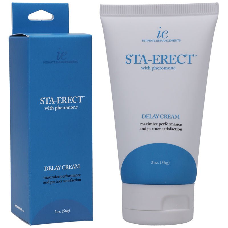 Sta-Erect - Delay Cream for Men - 56 g Tube - Silk and Sin