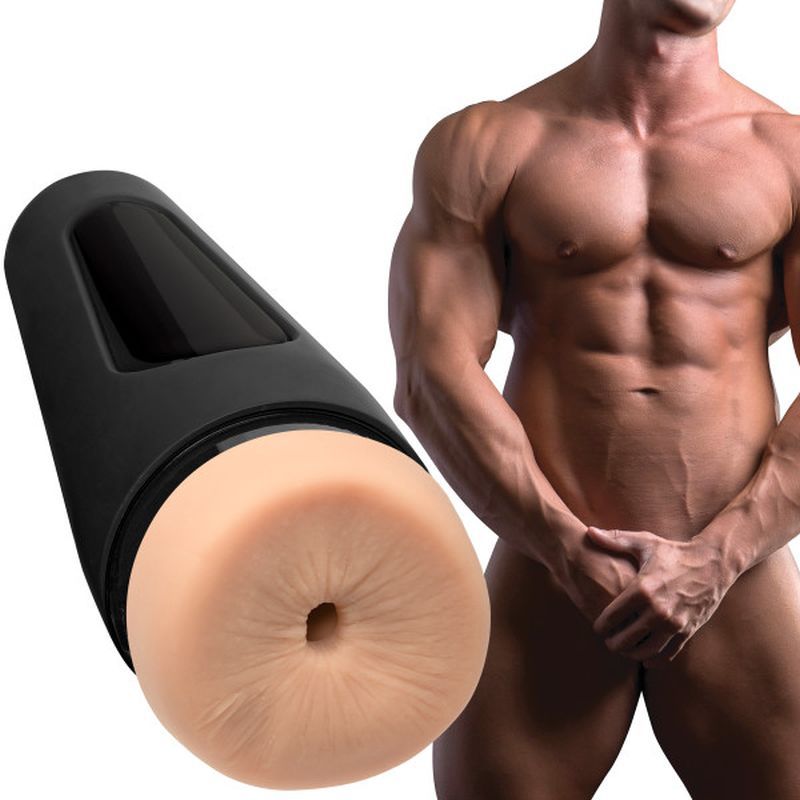 Stud UltraSkyn Stroker Ass Vanilla - Silk and Sin