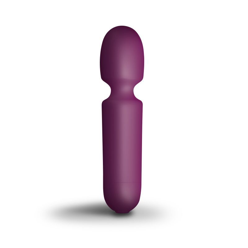 SugarBoo Playful Passion Wand Vibe Burgundy - Silk and Sin