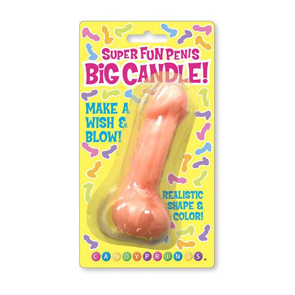 Super Fun BIG Penis Candle - Party Novelty - Silk and Sin