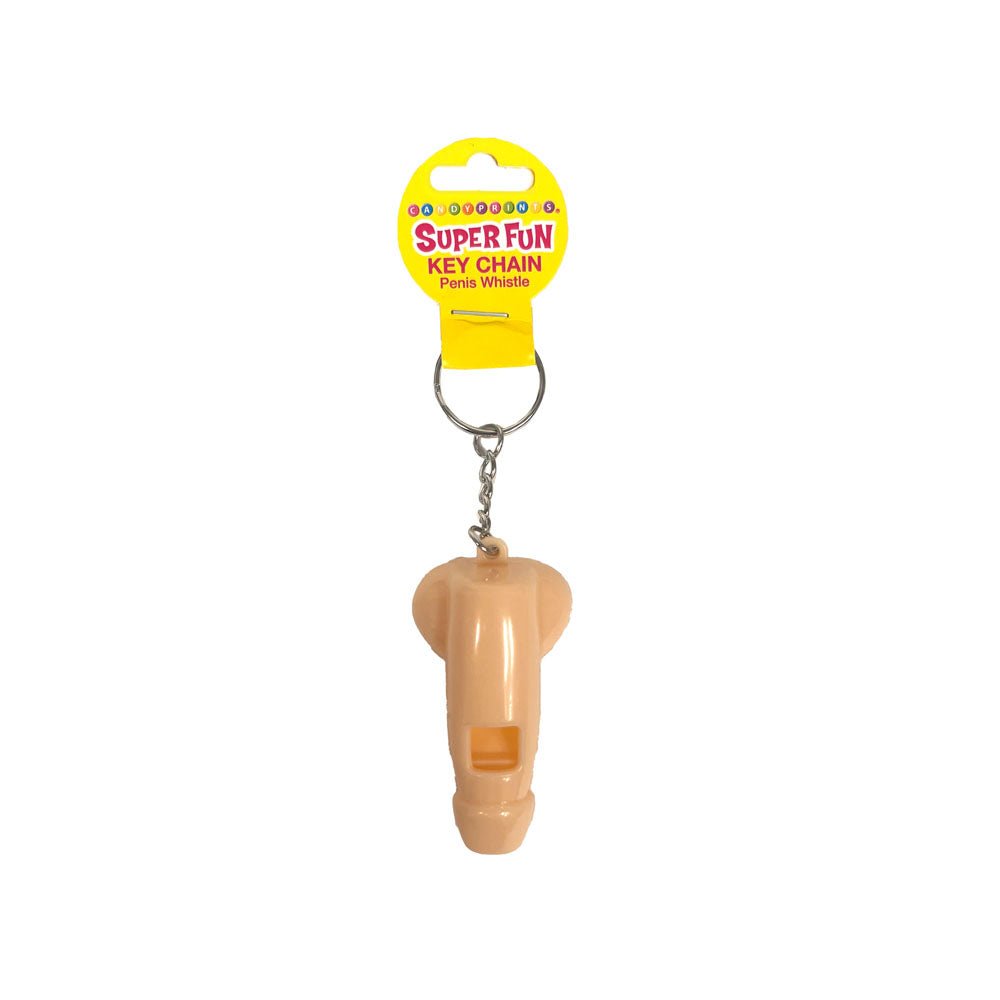Super Fun Key Chain - Penis Whistle - Novelty Key Chain - Silk and Sin