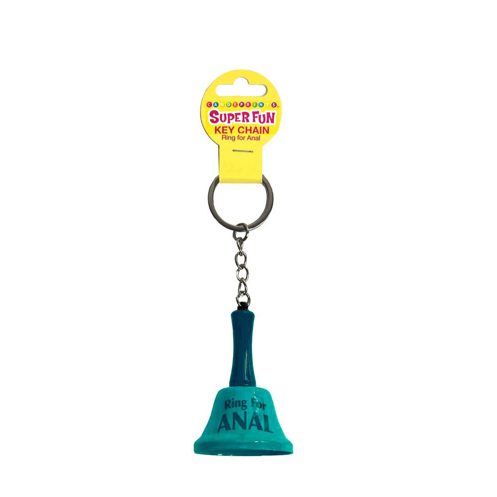 Super Fun Key Chain - Ring For Anal - Novelty Bell Keychain - Silk and Sin