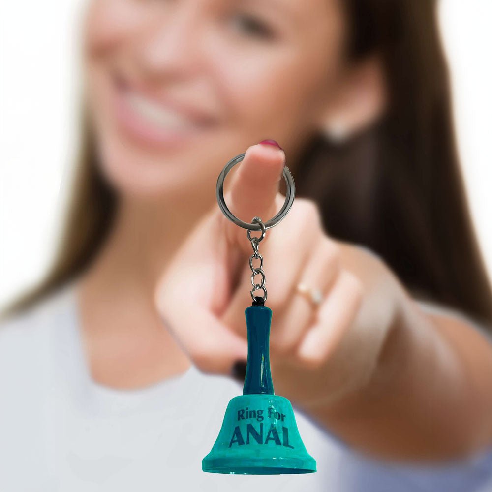 Super Fun Key Chain - Ring For Anal - Novelty Bell Keychain - Silk and Sin
