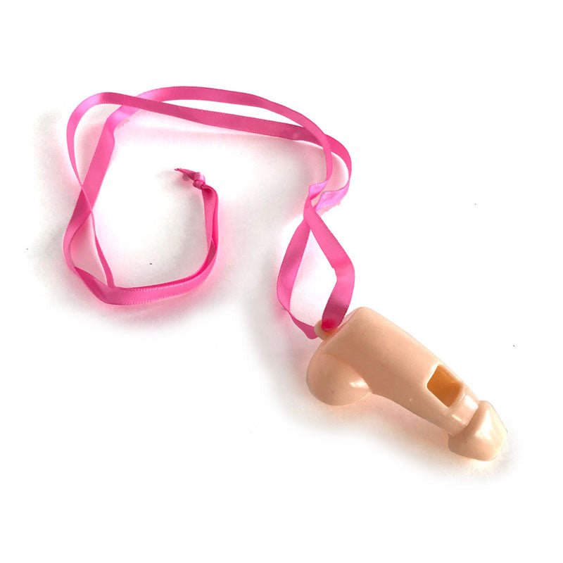 Super Fun Penis Party Whistles - Hens Party Novelties - 8 Pack - Silk and Sin