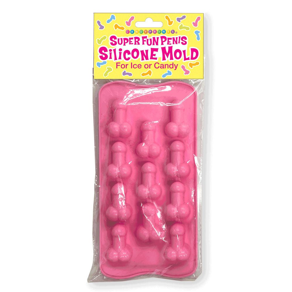 Super Fun Penis Silicone Ice Mould - Novelty Ice Tray - silkandsin