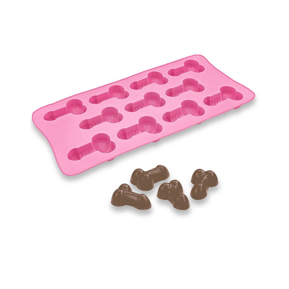 Super Fun Penis Silicone Ice Mould - Novelty Ice Tray - silkandsin