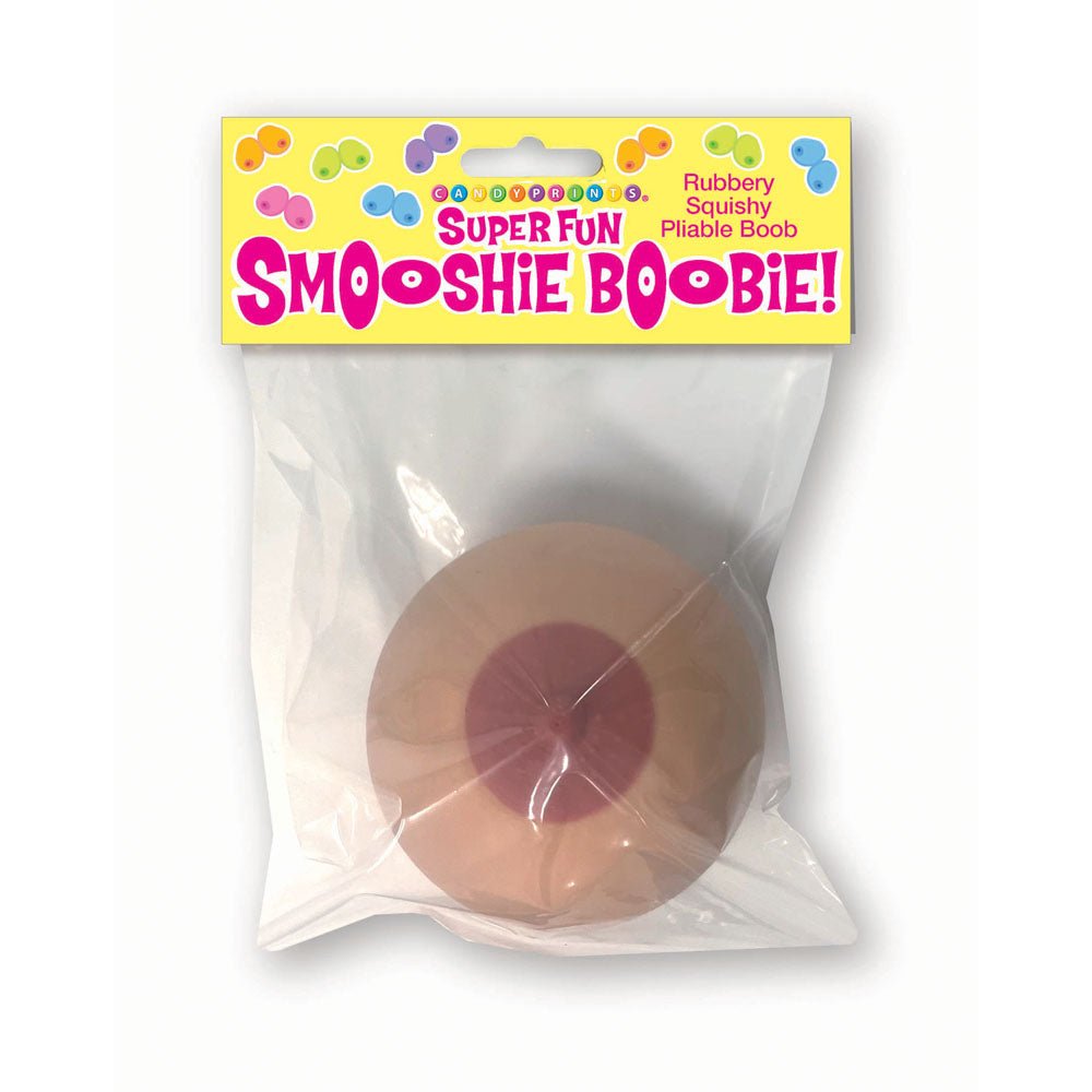 Super Fun Smooshie Boobie - Novelty Boobie Stress Ball - silkandsin