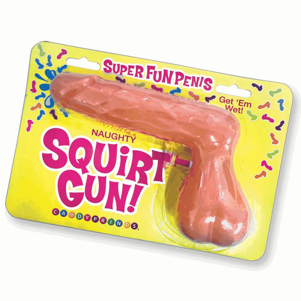 SUPER FUN SQUIRT GUN - Novelty Water Gun - silkandsin