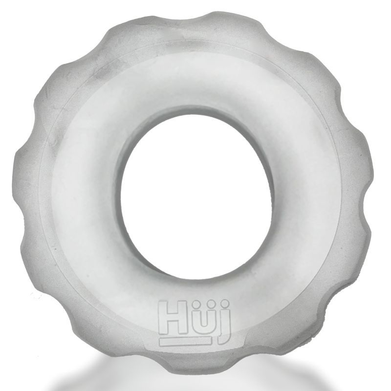 Super Hunkyjunk 3 Pc Cockrings Clear Ice - Silk and Sin