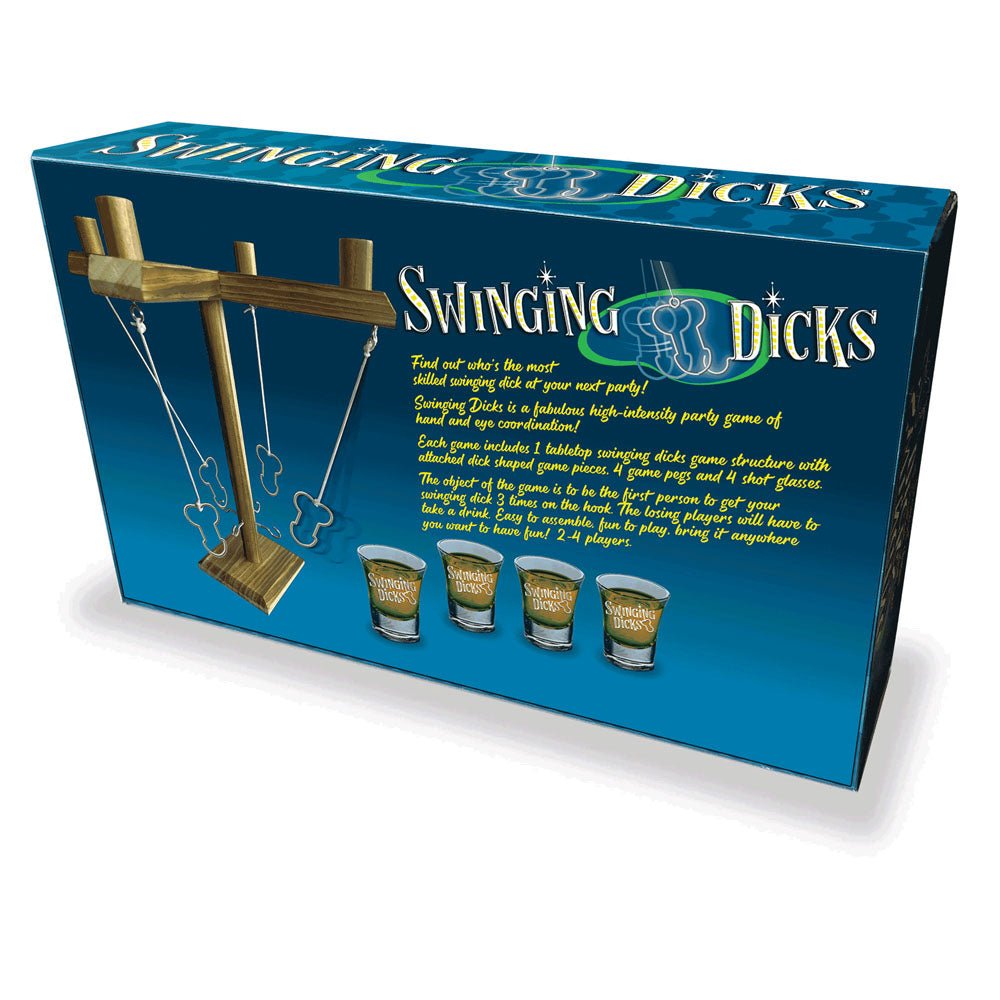 Swinging Dicks - Swinging Ring Toss Drinking Game - Silk and Sin